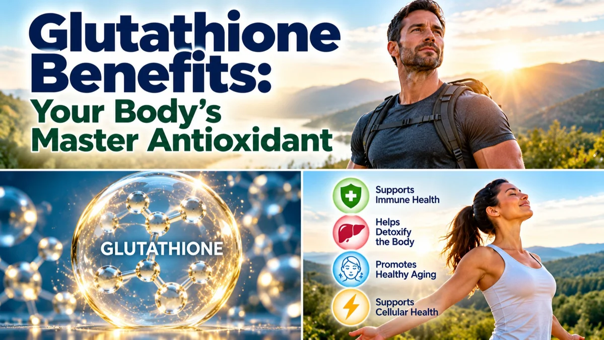 Glutathione Benefits: Your Body's Master Antioxidant