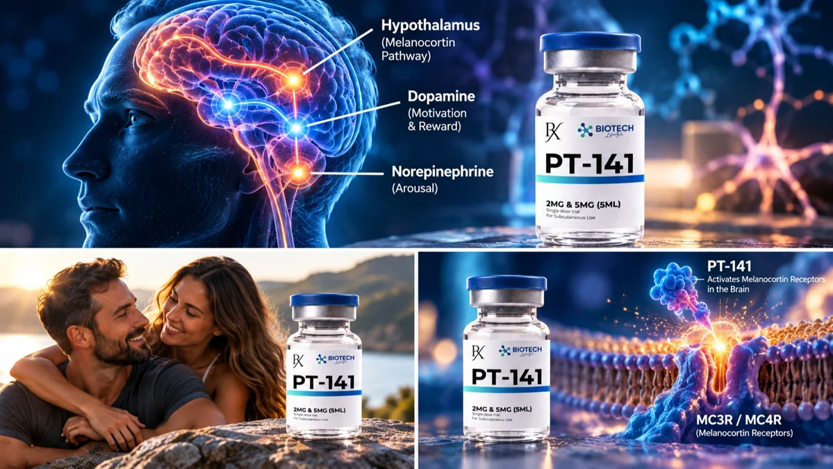 How PT-141 Works: Brain Pathways for Sexual Wellness